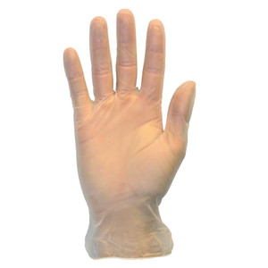 Safety Zone Powder Free Clear Vinyl Gloves (SZNGVEPSM1C) View Product Image