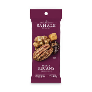 Sahale Snacks Glazed Mixes, Maple Cinnamon Pecan Walnut, 1.5 oz Pouch, 18/Carton View Product Image