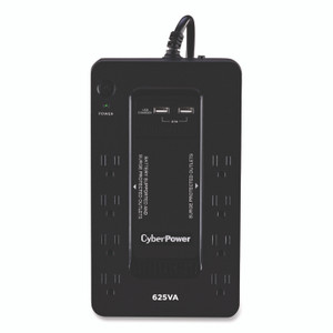 CyberPower ST625U Standby UPS Battery Backup, 8 Outlets, 625 VA, 890 J View Product Image