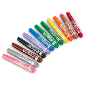 Crayola Silly Scents Slim Scented Washable Markers (CYO588279) View Product Image