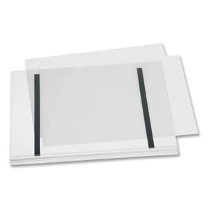 Durable Magnetic Water-Resistant Sign Holder, 11 x 17, Clear Frame, 5/Pack View Product Image