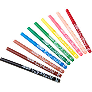 Crayola Silly Scents Slim Scented Washable Markers (CYO588275) View Product Image