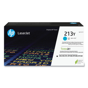 HP 213Y (W2131Y) Extra High-Yield Cyan Original LaserJet Toner Cartridge View Product Image