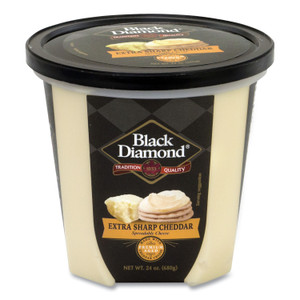 Black Diamond Extra Sharp White Cheddar Cheese Spread, 24 oz Tub, Ships in 1-3 Business Days (GRR90200077) View Product Image