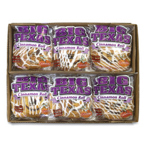 Cloverhill Bakery Big Texas Cinnamon Roll, 4 oz, 12/Carton, Ships in 1-3 Business Days (GRR90000135) View Product Image