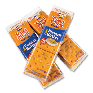 Lance Toast Chee Peanut Butter Cracker Sandwiches, 1.52 oz Pack, 40 Packs/Box, Ships in 1-3 Business Days (GRR22000542) View Product Image