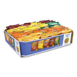 Frito-Lay Potato Chips Bags Variety Pack, Assorted Flavors, 1 oz Bag, 50 Bags/Carton, Ships in 1-3 Business Days (GRR22000403) View Product Image