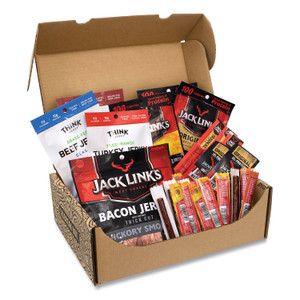 Snack Box Pros Big Beef Jerky Box, 29 Assorted Snacks/Box, Ships in 1-3 Business Days (GRR700S0020) View Product Image