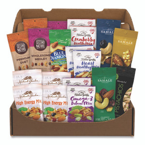 Snack Box Pros Healthy Mixed Nuts Snack Box, 18 Assorted Snacks/Box View Product Image