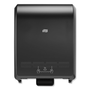 Tork Mechanical Hand Towel Roll Dispenser, H80 System, 12.32 x 9.32 x 15.95, Black View Product Image