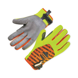 ergodyne ProFlex 812 Standard Mechanics Gloves, Lime, Medium, Pair, Ships in 1-3 Business Days (EGO17273) View Product Image