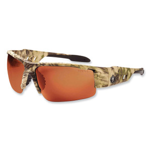 ergodyne Skullerz Dagr Safety Glasses, Kryptek Highlander Nylon Impact Frame, Copper Polycarbonate Lens, Ships in 1-3 Business Days (EGO52320) View Product Image