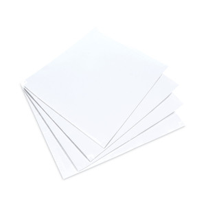 Crown Walk-N-Clean Mat 60-Sheet Refill Pad, 30 x 24, 4/Carton, White View Product Image