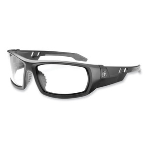 ergodyne Skullerz Odin Safety Glasses, Matte Black Nylon Impact Frame, Anti-Fog Clear Polycarbonate Lens, Ships in 1-3 Business Days (EGO50403) View Product Image