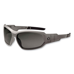 ergodyne Skullerz Loki Safety Glasses/Goggles, Matte Gray Nylon Impact Frame, Polarized Smoke Polycarb Lens,Ships in 1-3 Business Days (EGO56131) View Product Image