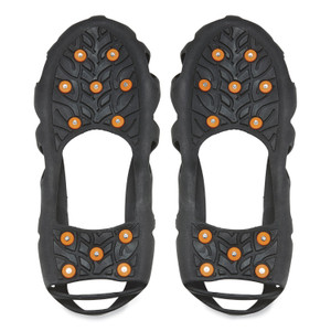 ergodyne Trex 6304 One-Piece Step-In Full Coverage Ice Cleats, X-Large, Black, Pair, Ships in 1-3 Business Days (EGO16785) View Product Image