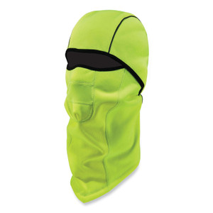 ergodyne N-Ferno 6823 Hinged Balaclava Face Mask, Fleece, One Size Fits Most, Lime, Ships in 1-3 Business Days (EGO16834) View Product Image