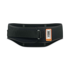 ergodyne ProFlex 1500 Weight Lifters Style Back Support Belt, 2X-Large, 42" to 46" Waist, Black View Product Image
