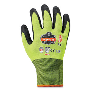 ergodyne ProFlex 7022-CASE ANSI A2 Coated CR Gloves DSX, Lime, 2X-Large, 144 Pairs/Carton, Ships in 1-3 Business Days (EGO17876) View Product Image