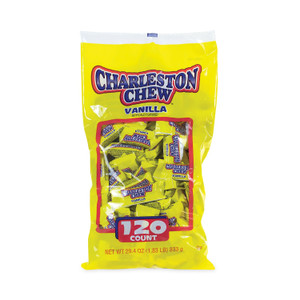 Charleston Chews Snack Size Chocolate Candy, 1.83 lb Bag, 120 Pieces/Bag, Ships in 1-3 Business Days (GRR20900085) View Product Image