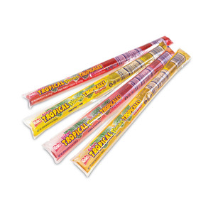 Kisko Giant Tropical Freezies Ice Pops, 5.5 oz Tube, Fruit Punch, Guava, Mango, Pineapple, 50/Carton View Product Image