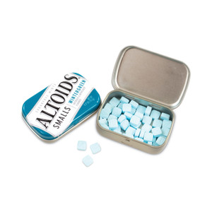 Altoids Smalls Sugar Free Mints, Wintergreen, 0.37 oz, 9 Tins/Pack, Ships in 1-3 Business Days (GRR20900487) View Product Image
