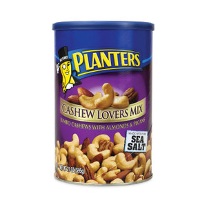 Planters Cashew Lovers Mix, 21 oz Can, Ships in 1-3 Business Days (GRR22000886) View Product Image