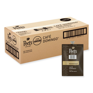 Peet's Coffee & Tea FLAVIA Ground Coffee Freshpacks, Cafe Domingo Blend, 76/Carton View Product Image