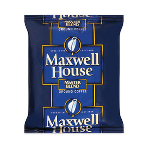 Maxwell House Master Blend Ground Coffee, 1.25 oz Fraction Pack, 42/Carton View Product Image