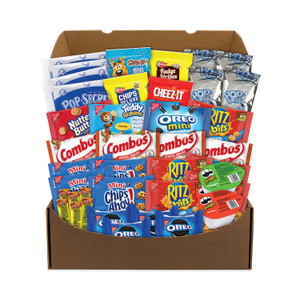 Snack Box Pros Quarantine Snack Box, 42 Assorted Snacks/Box, 5 lb Box, Ships in 1-3 Business Days (GRR70000085) View Product Image