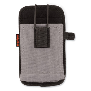 ergodyne Squids 5542 Phone Style Scanner Holster w/Belt Loop, Large, 1 Comp, 3.75x1.25x 6.5, Polyester,Gray,Ships in 1-3 Business Days (EGO19192) View Product Image