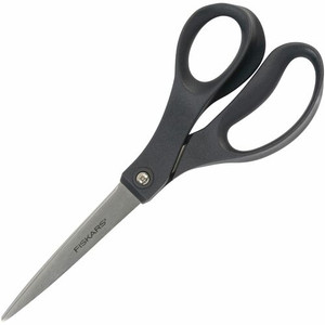 Fiskars The Performance Scissors - Stainless Steel - Straight Tip - Gray Product Image 