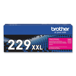 Brother TN229XXLM Super High-Yield Toner, 4,000, Page-Yield, Magenta View Product Image