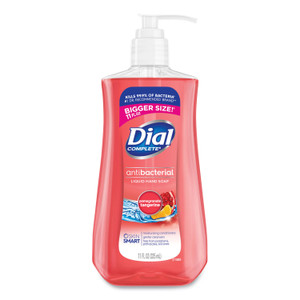 Dial Antibacterial Liquid Hand Soap, Pomegranate Tangerine Scent, 11 oz, 12/Carton (DIA20943) View Product Image