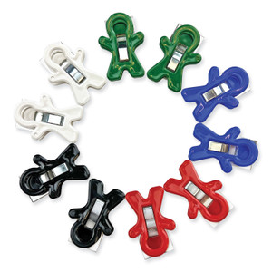 TPG Creations Magnet Man, Assorted Colors, 10/Pack View Product Image