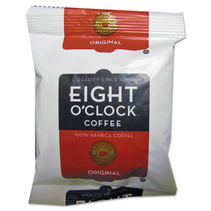 Eight O'Clock Original Ground Coffee Fraction Packs, 1.5 oz, 42/Carton View Product Image