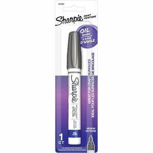 Sharpie Water Based Paint - Medium Marker Point - Silver Ink - Water Based Product Image 
