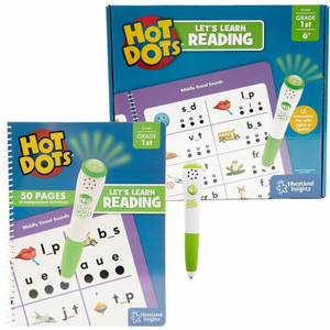 Hot Dots First Grade Activity Set Interactive Printed Book (LRN2447) View Product Image