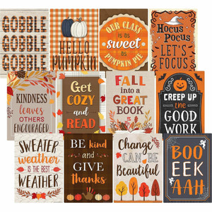 Teacher Created Resources Seasonal Classroom Posters - 11" Width x 15.8" Height - (TCR6112) Product Image 