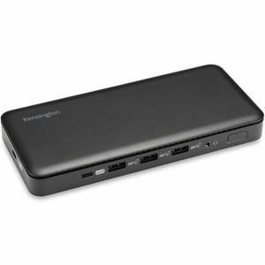 Kensington USB-C Triple Video Docking Station - for Notebook, Monitor - USB Type C - 3 Displays Supported - 4K, Full HD - 3840 x 2160, 1920 x 1080 Product Image 