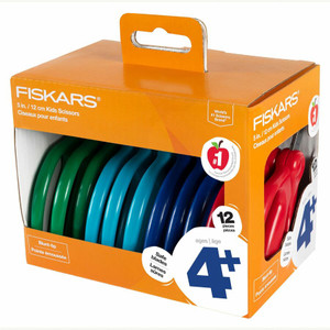 Fiskars 5" Blunt-tip Kids Scissors (FSK1067001) View Product Image