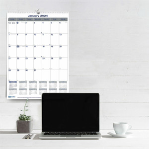 Blueline Net Zero Carbon Wall Calendar (REDC171303) View Product Image