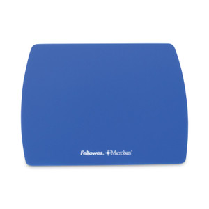 Fellowes Ultra Thin Mouse Pad with Microban Protection, 9 x 7, Sapphire Blue (FEL5908001) View Product Image