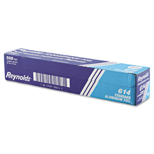 Reynolds Wrap Standard Aluminum Foil Roll, 18" x 500 ft, Silver (RFP614) View Product Image