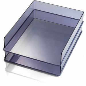 Officemate Stackable Letter Trays, Made from Recycled Bottles, 2PK (OIC21040) View Product Image