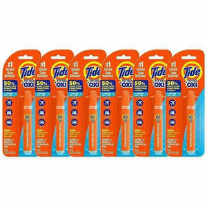 Tide To Go Stain Remover Pen - 0.34 oz (0.02 lb) - Phosphate-free, Machine Washable, Bleach-free - Orange - (NMC01205CT) Product Image 