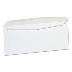 Universal Open-Side Business Envelope, #10, Commercial Flap, Side Seam, Gummed Closure, 4.13 x 9.5, White, 500/Box (UNV36320) View Product Image