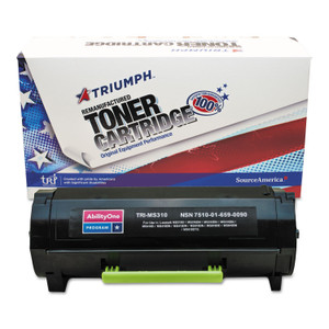 AbilityOne 7510016590090 Remanufactured 50F1H00 High-Yield Toner, 5,000 Page-Yield, Black (NSN6590090) View Product Image