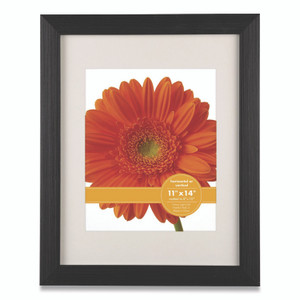 Victory Light Woodtone Poster Frame with Mat, 8 x 10 Insert, Cappuccino View Product Image