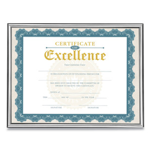 Victory Light U-Channel Document Frame, 8.5 x 11, Silver View Product Image